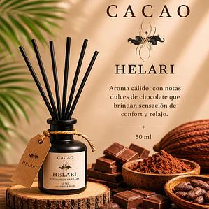 Difusor Ambiental con Varillas Cacao