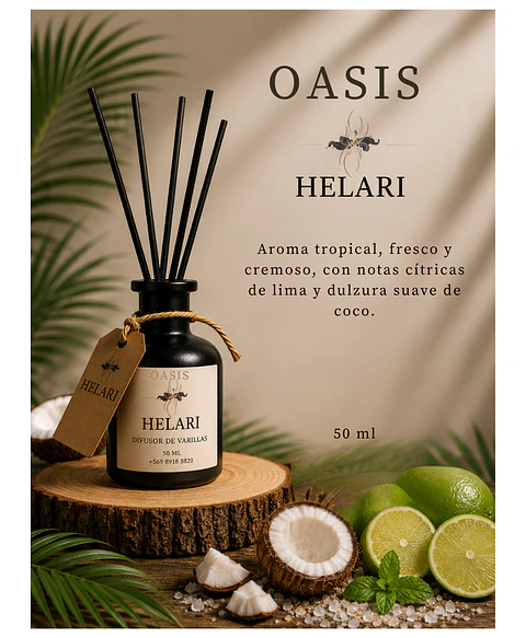 Difusor Ambiental con Varillas Oasis