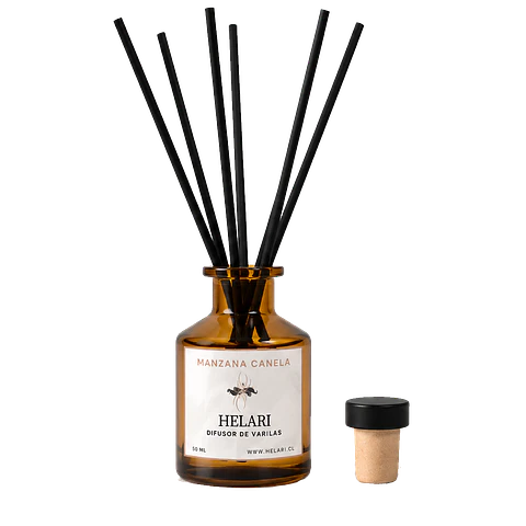 Difusor Ambiental con Varillas Manzana Canela
