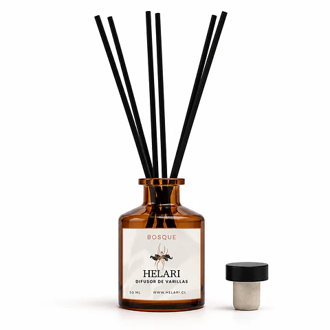 Difusor Ambiental con Varillas Bosque