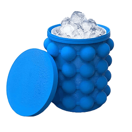Cubo de hielo de silicona 2 en 1