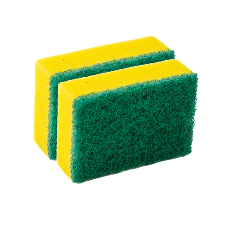 ESPONJA COMUN VERDE AMARILLO 1