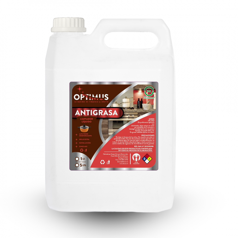 ANTIGRASAS OPTIMUS 5 LITROS 1