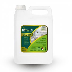 CLORO OPTIMUS 5 LITROS HIPOCLORITO 3%