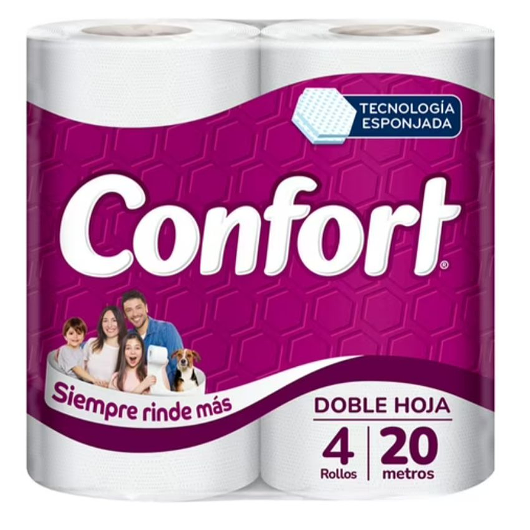 CONFORT DH 4 ROLLOS 20 MT 1