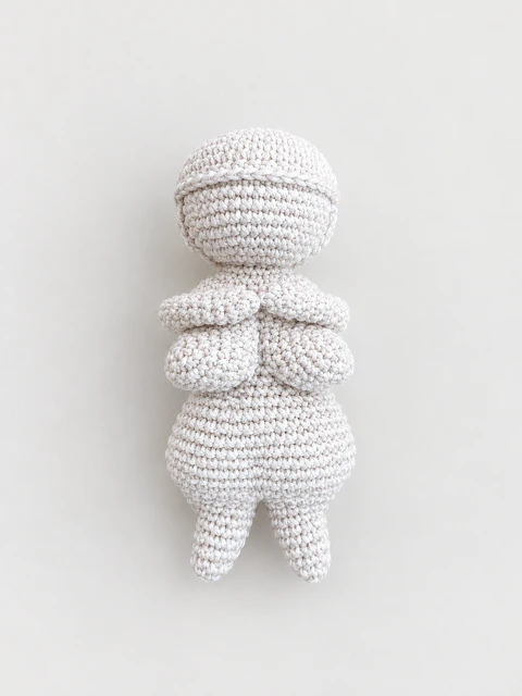 Vénus de Willendorf em Micro Crochet