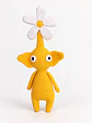 Pikmin Amarelo em Crochet - Thumbnail 2