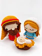 Presépio em Crochet – Sagrada Família Artesanal - Thumbnail 2