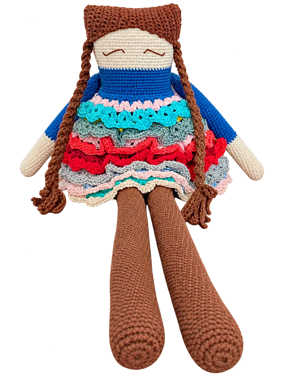 Mabel – Ragdoll em Crochet | Boneca de Trapos Artesanal 2