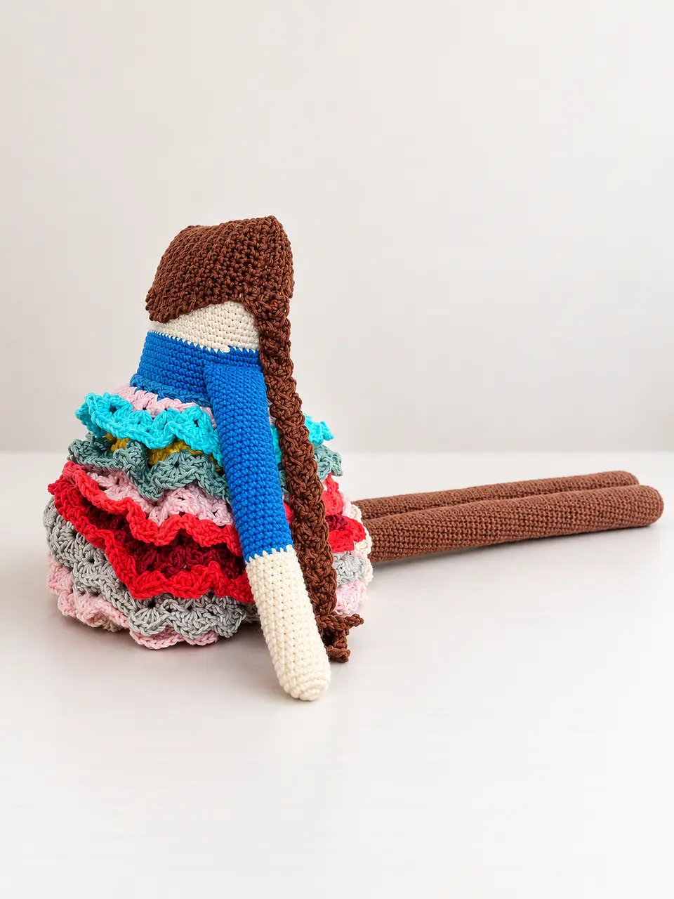 Mabel – Ragdoll em Crochet | Boneca de Trapos Artesanal 4