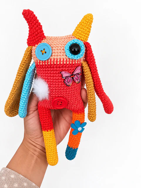Pogo – Oddling em Crochet | Monstro Artesanal