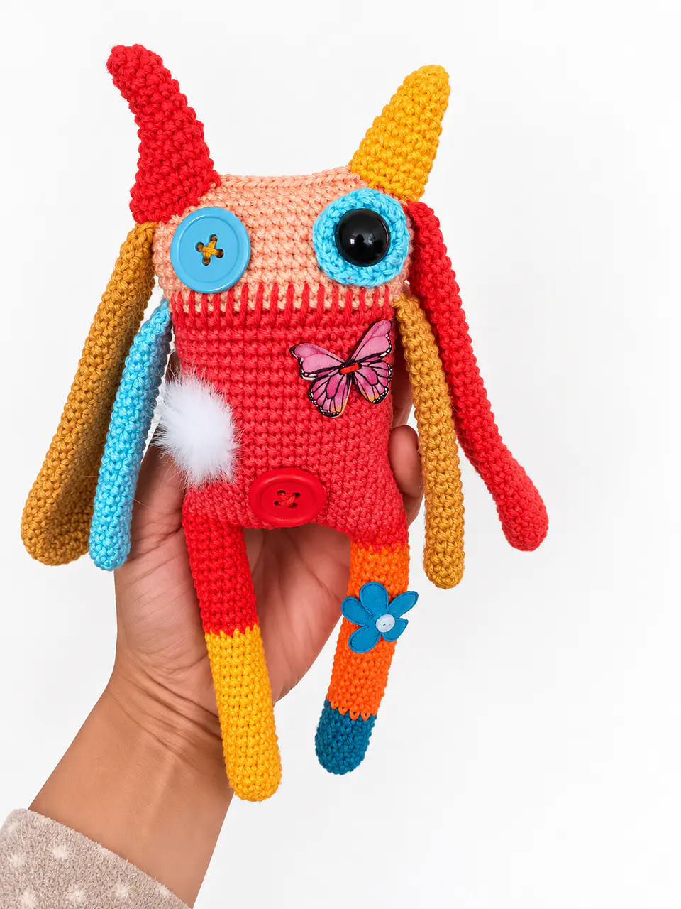 Pogo – Oddling em Crochet | Monstro Artesanal 1