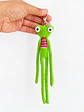 Sapo em Crochet – Pendente Decorativo para Mala - Thumbnail 1