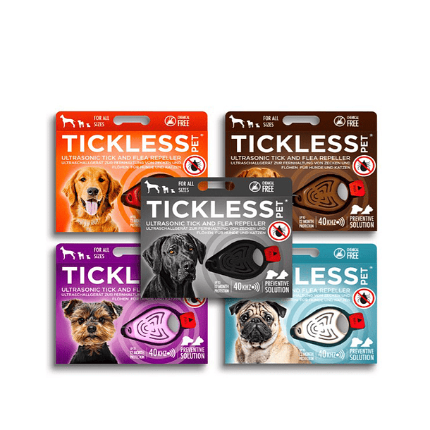 Tickless - Repelente ultrasónico de garrapatas y pulgas para mascotas 1
