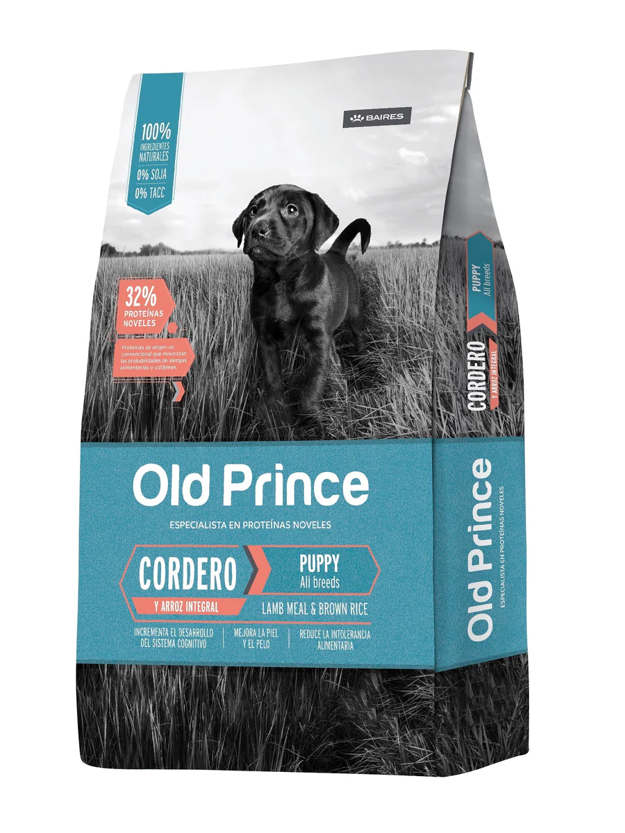 Old Prince Cachorros Medium/Large Cordero