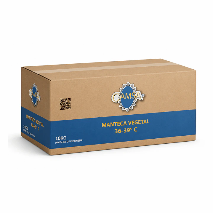Manteca Vegetal Camsa - Caja 10 Kg 1