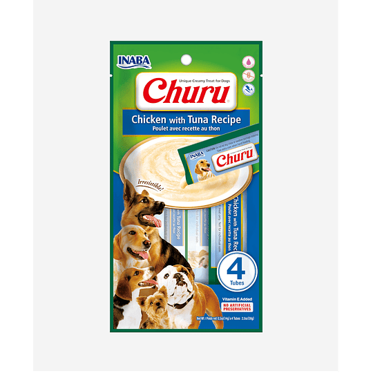 Churu 612 Pollo-Atún (4 tubes)