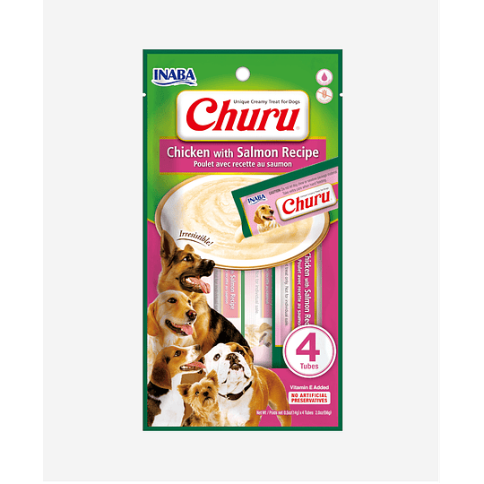 Churu 613 Pollo-Salmon (4 tubes)