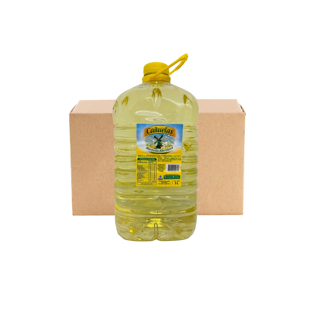Caja aceite cañuelas 4X5 Bidon 5 LT 1
