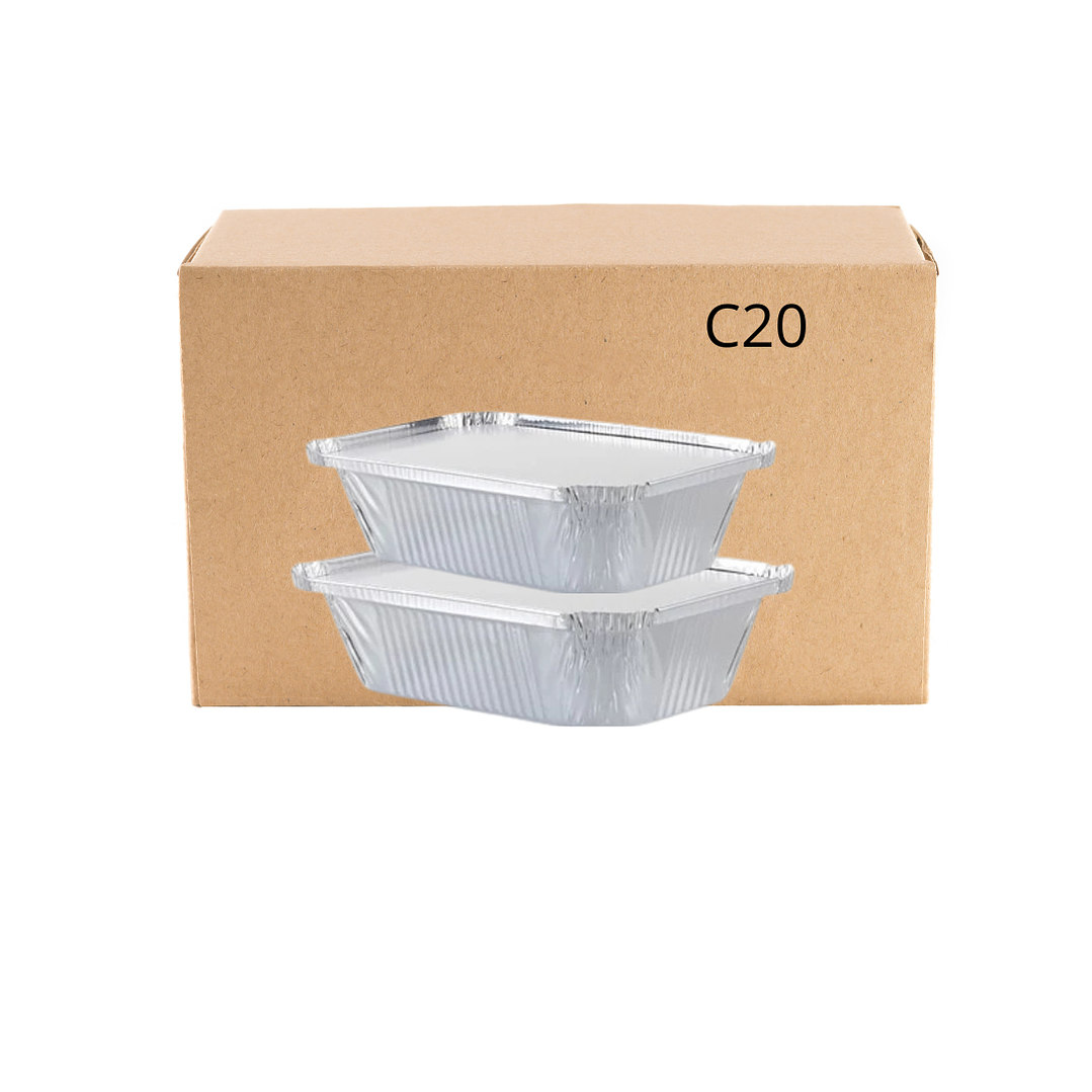 Caja envase aluminio C20 1x40 (800 u) 1