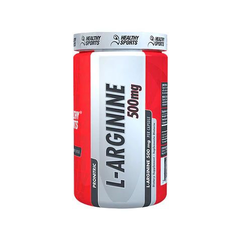 L Arginine Hcl 500Mg 50Capsules Healthy Sports