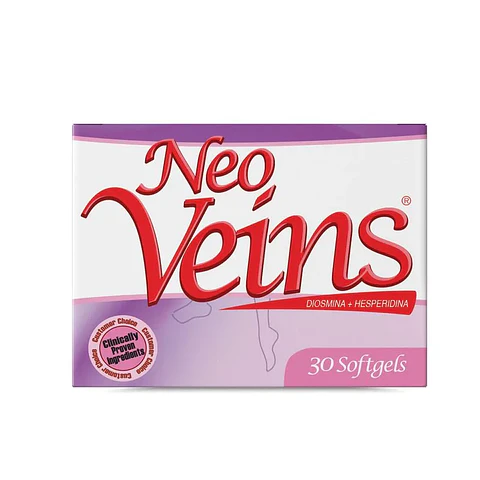 Neo Veins 500Mg 30Softgels Healthy America