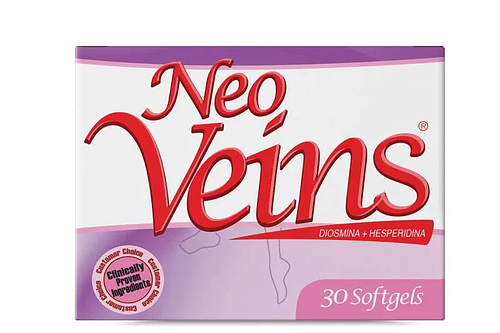 Neo Veins 500Mg 30Softgels Healthy America