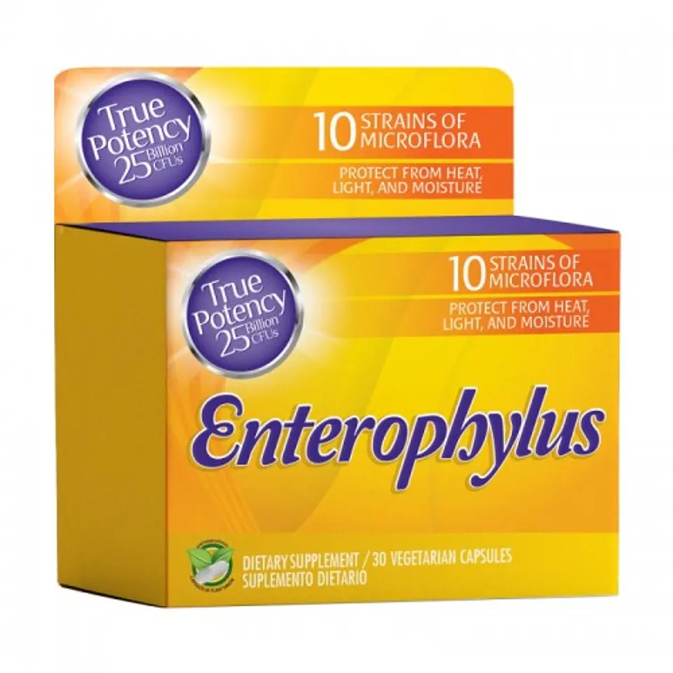Enterophylus 215Mg 30Capsules Unit Box Healthy America 1