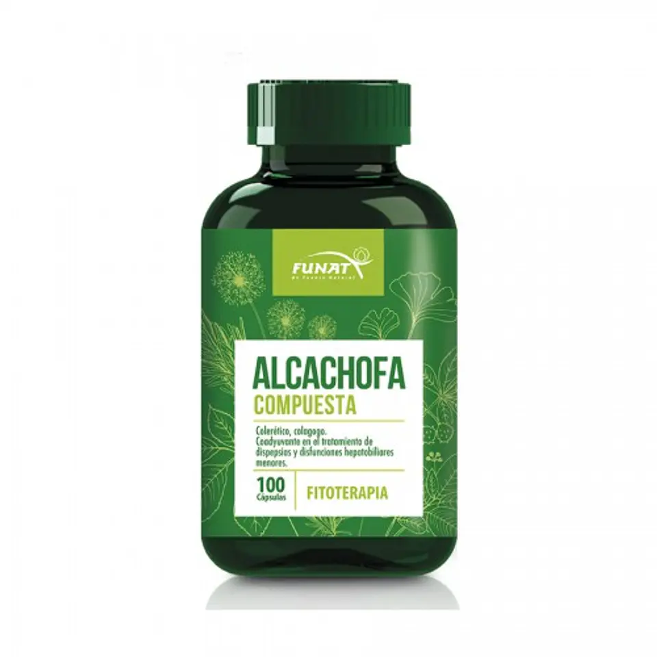 Alcachofa Compuesta 100Capsulas Laboratorios Funat 1