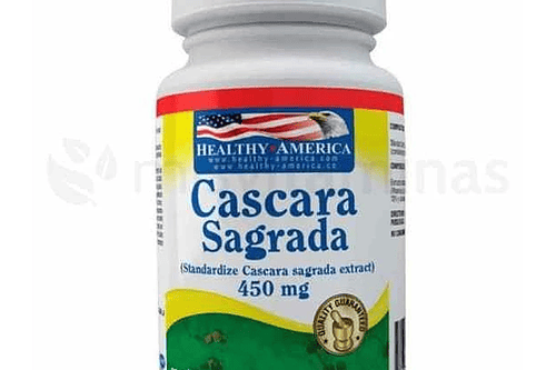 Cascara Sagrada 450Mg 60Capsulas Healthy America