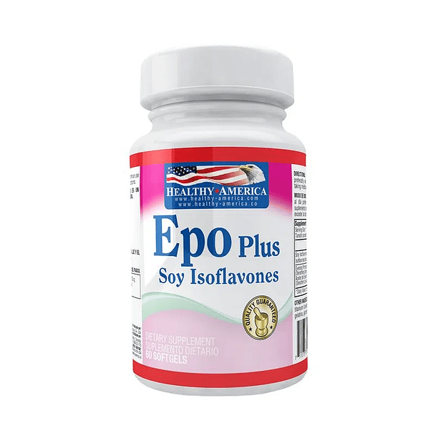 Epo Plus Soy Isoflavones 60Softgels Healthy America