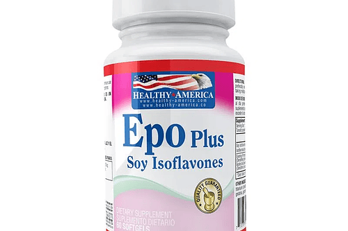Epo Plus Soy Isoflavones 60Softgels Healthy America