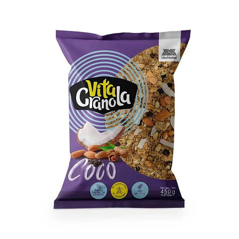 Vita Granola Coco 450G Vitamarket