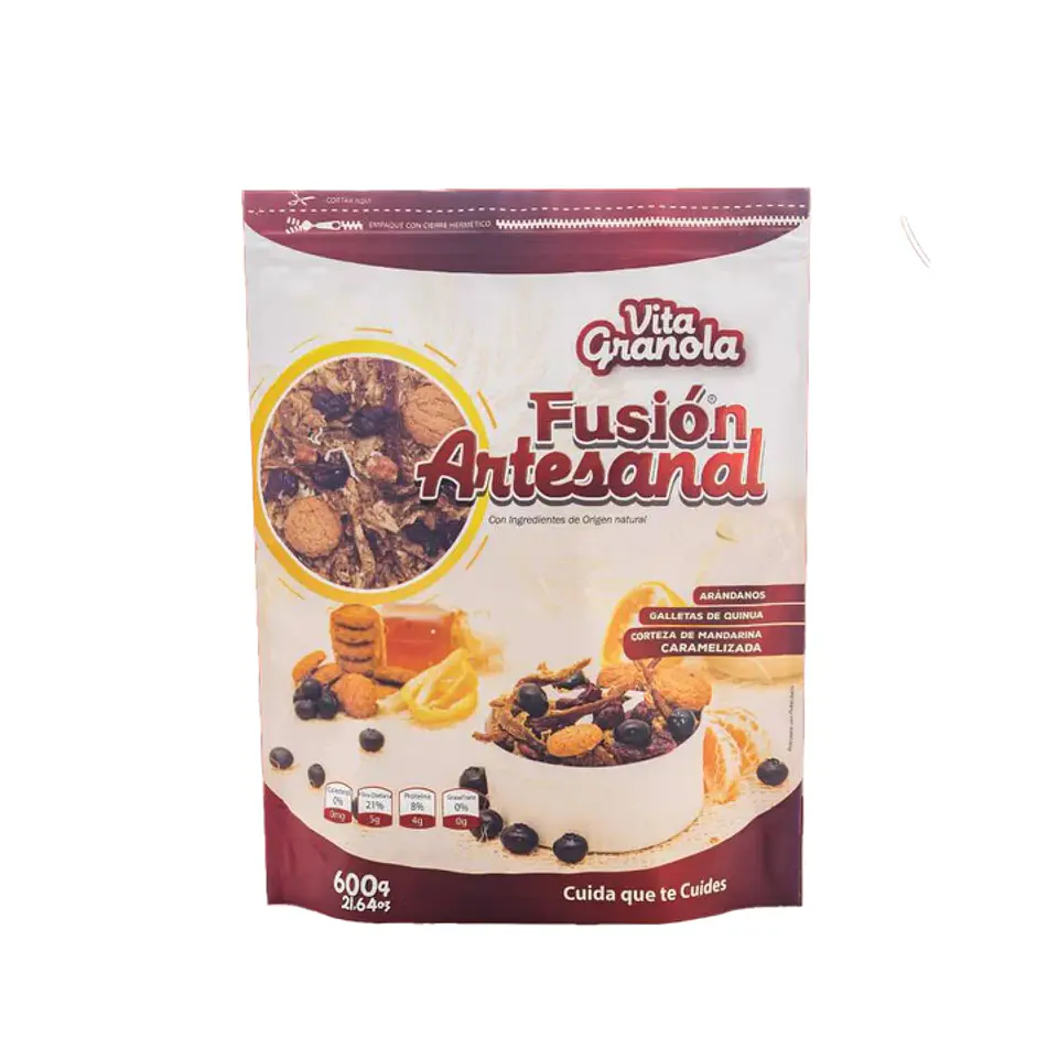Granola Fusion Artesanal 600G Vitamarket 1
