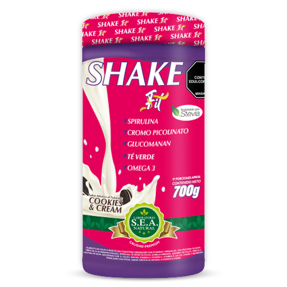 Shake Fit Polvo 700G Sea Natural 1