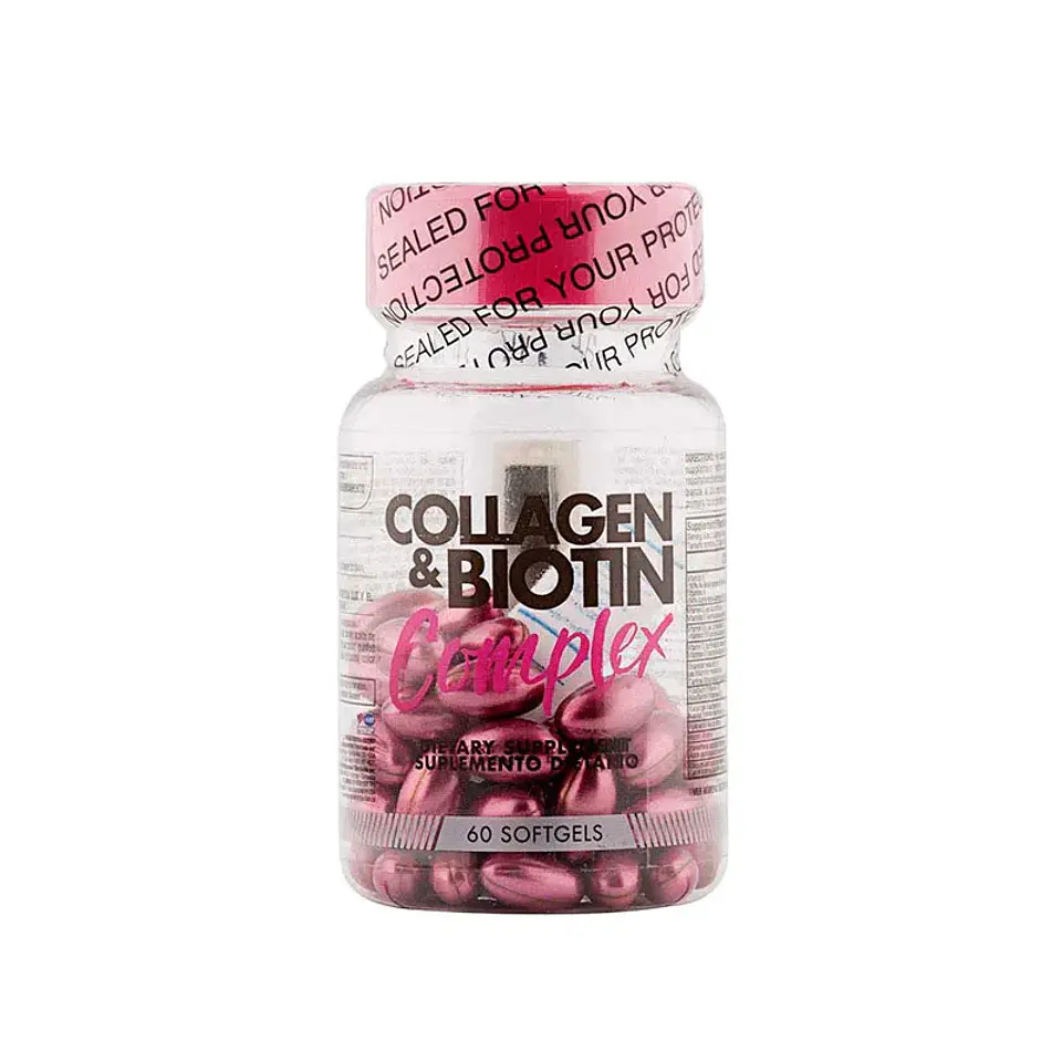 Collagen & Biotin Complex 60Softgels Healthy America 1