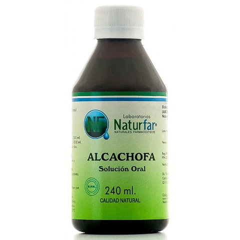 Alcachofa Jarabe 240Ml Laboratorios Naturfar