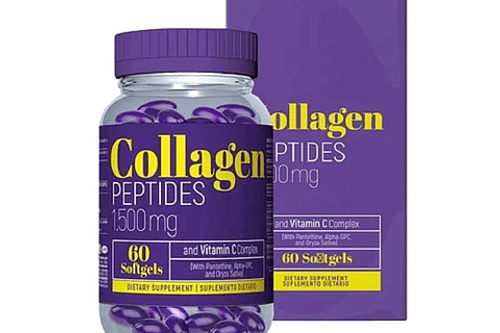 Colageno Peptidos Collagen Peptides 60Softgels Healthy America