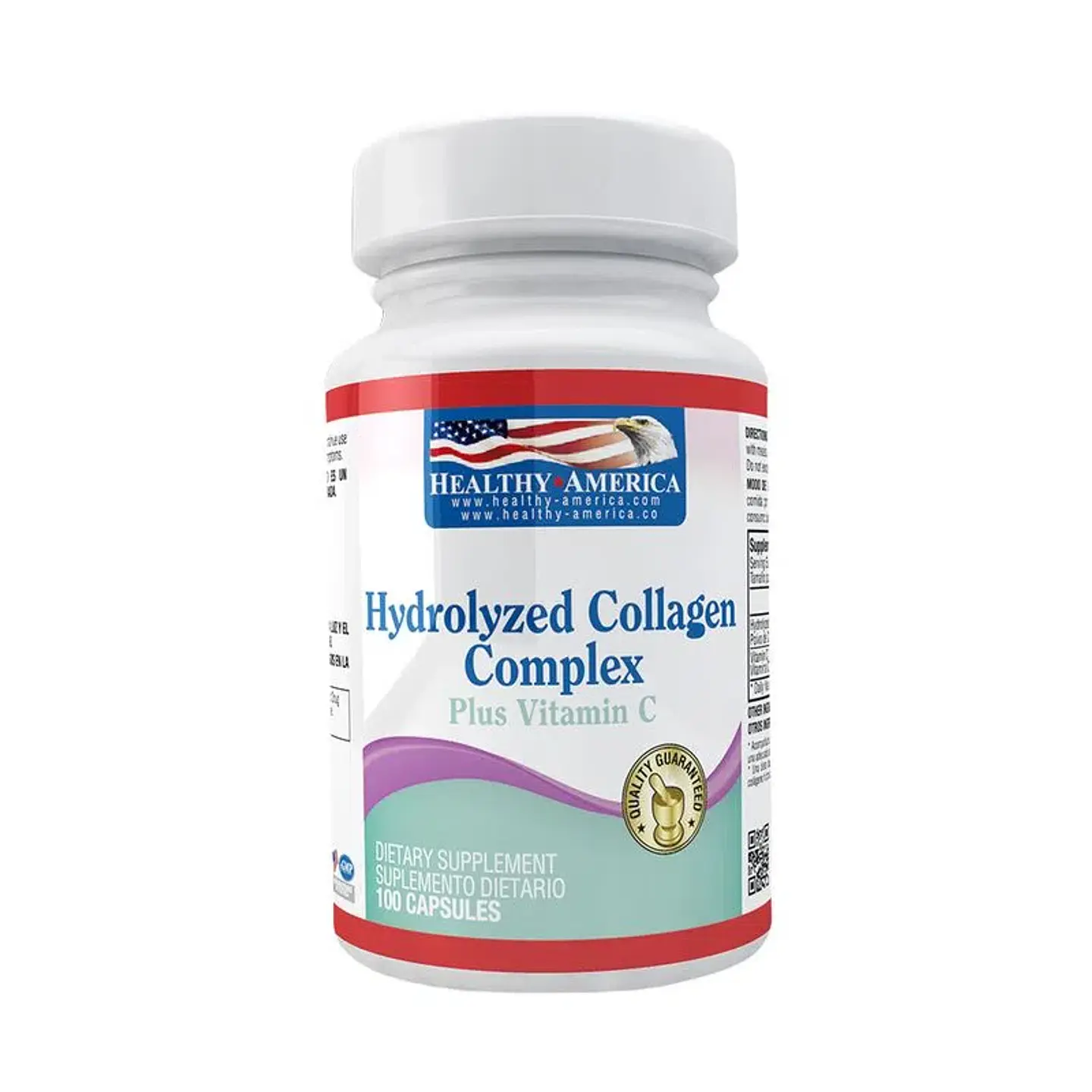 Collagen 1500 Mg Plus Vitamin C 100Capsules Healthy America 1