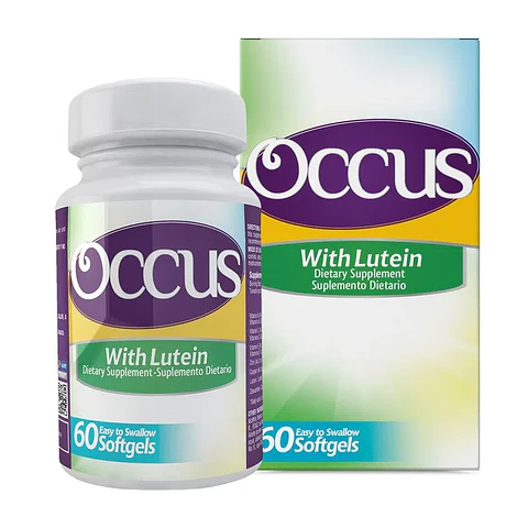 Occus (Lutein&Eyes Vitamin Complex) 60Softgels Healthy America