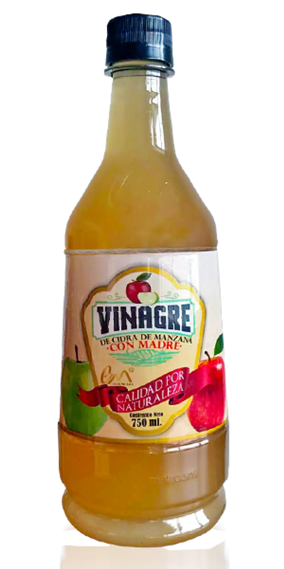 Vinagre Cidra Con Manzana Madre 750 Ml Car Y Mer 1