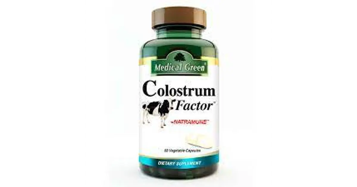 COLOSTRUM FACTOR 60Capsulas MEDICAL GREEN - Fortalece el ...