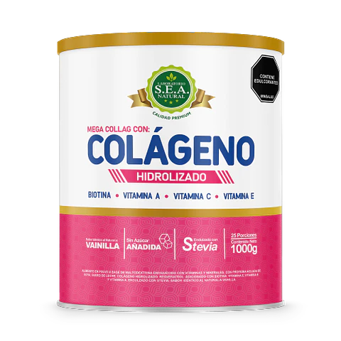 Mega Colageno Hidrolizado 1000 G Sea Natural