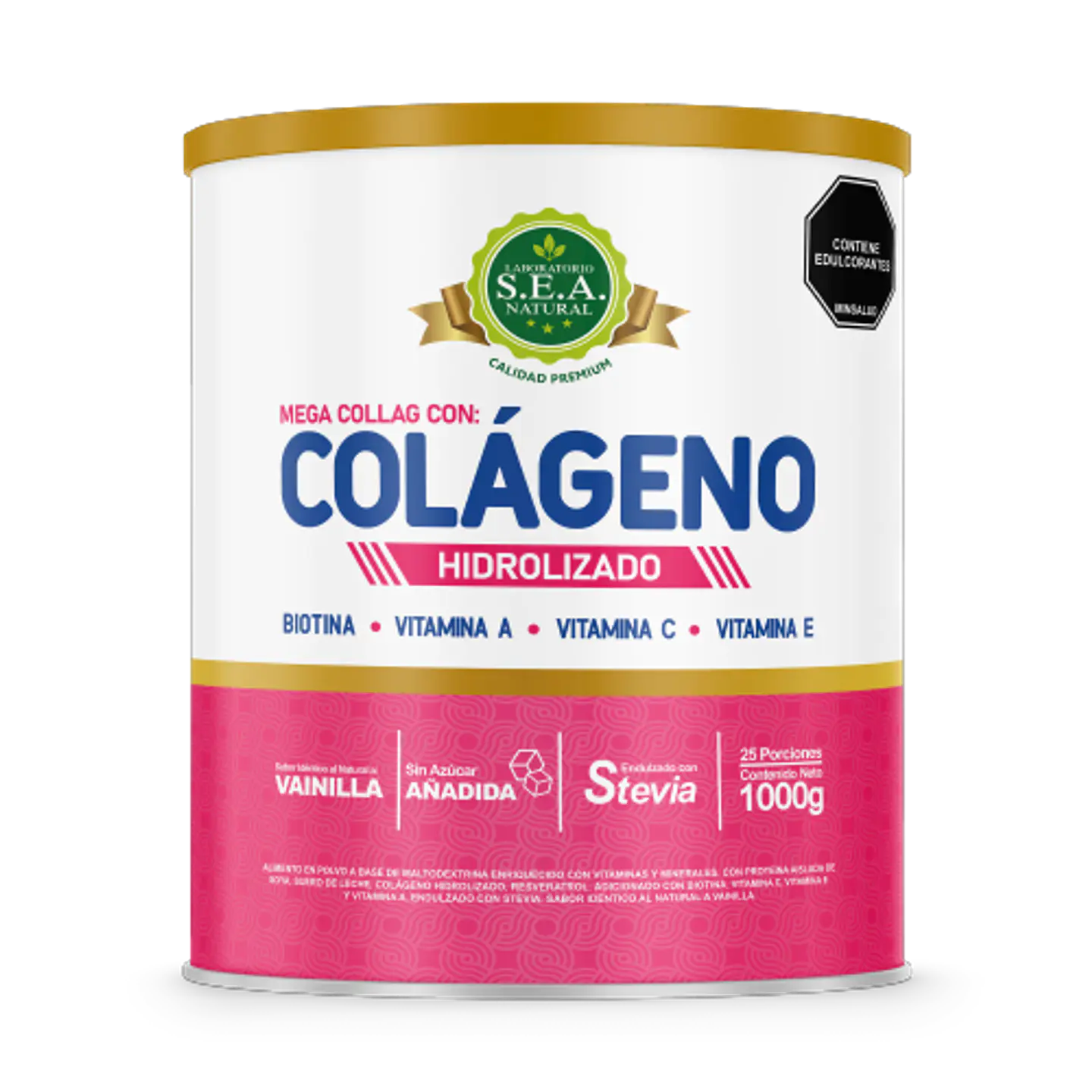 Mega Colageno Hidrolizado 1000 G Sea Natural 1