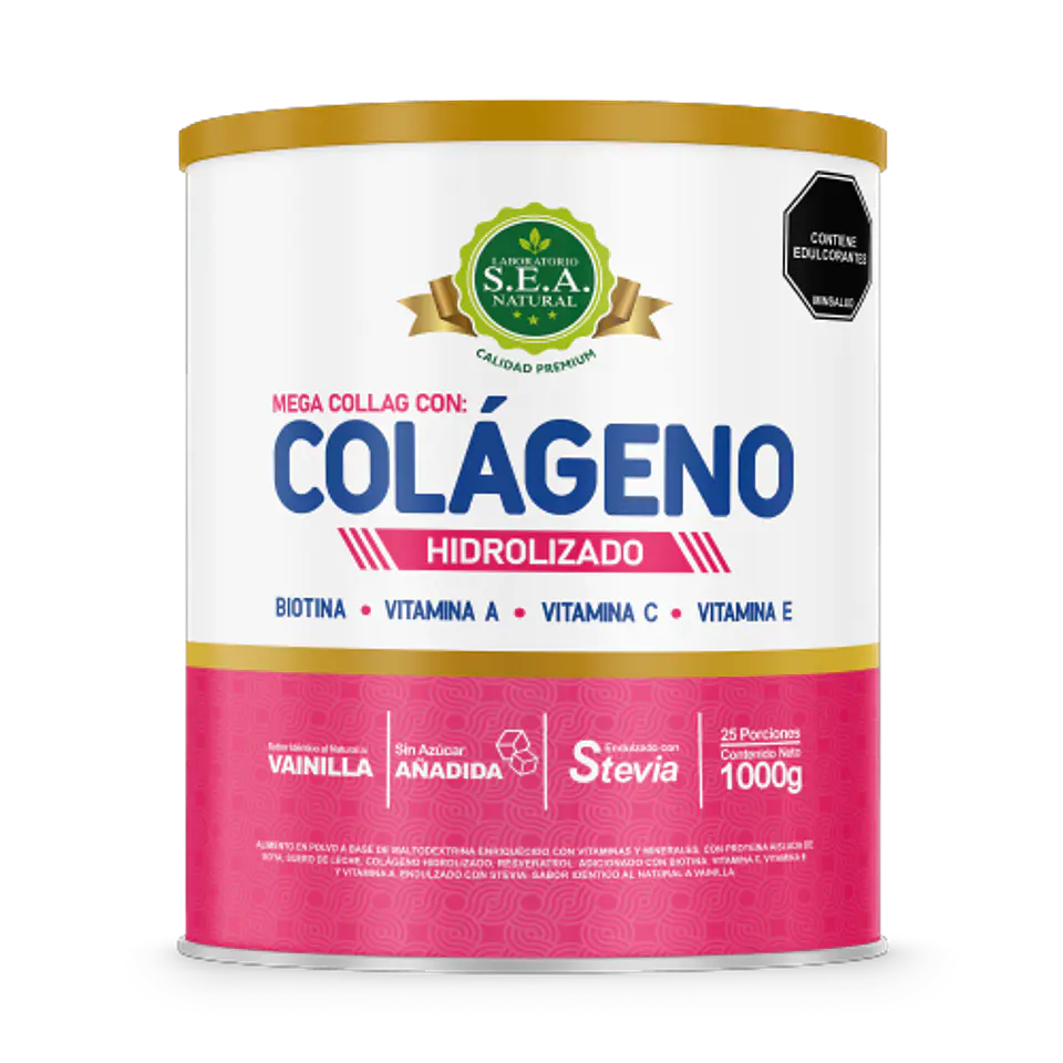 Mega Colageno Hidrolizado 1000 G Sea Natural 1