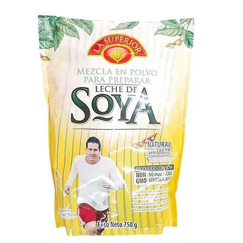 Leche En Polvo De Soya 750G Natural La Superior