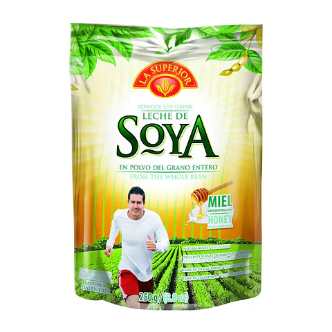 Leche En Polvo De Soya 250G Miel La Superior