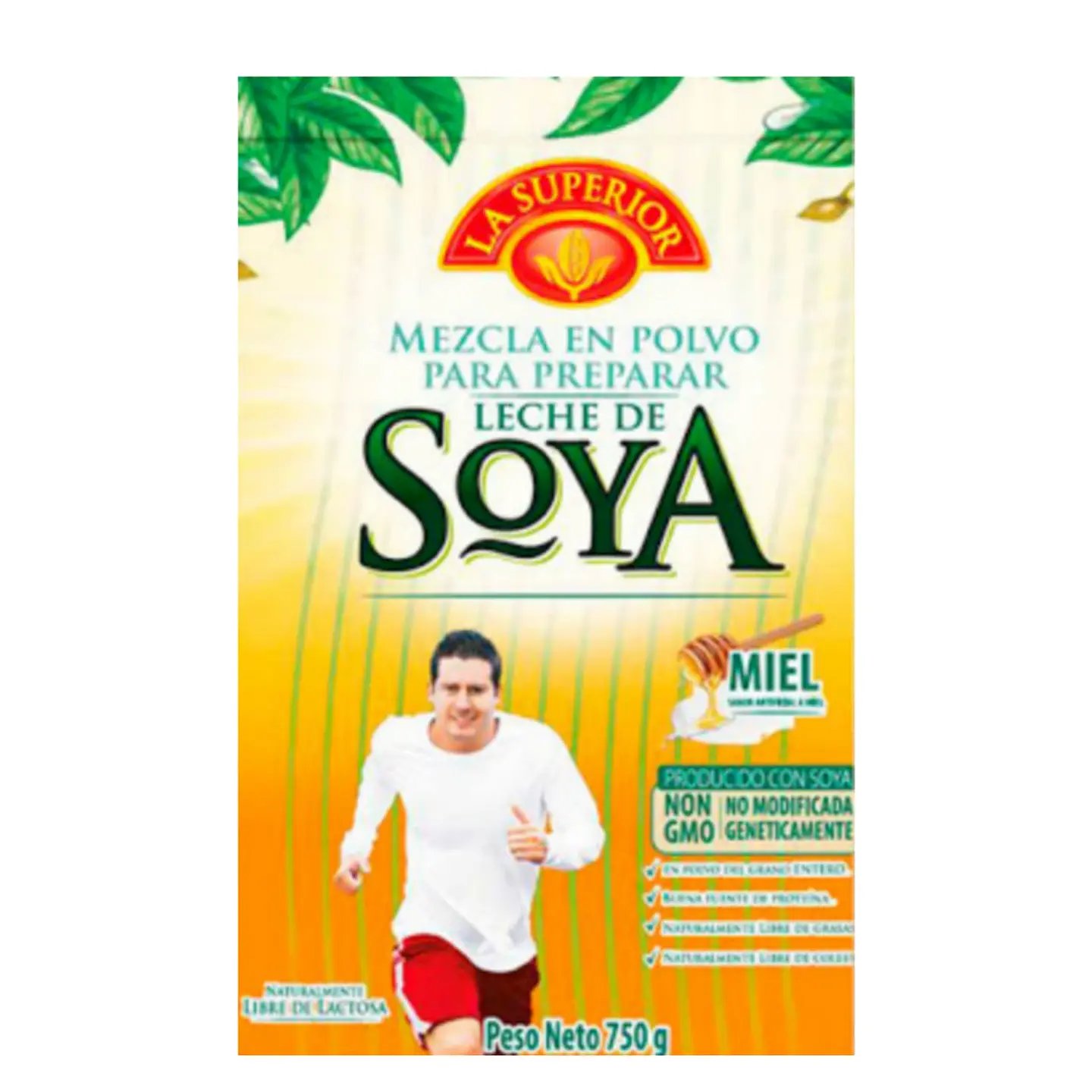 Leche En Polvo De Soya 750 G Miel La Superior 1