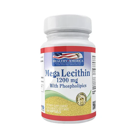 Mega Lecithin 1200Mg 100Softgels Healthy America