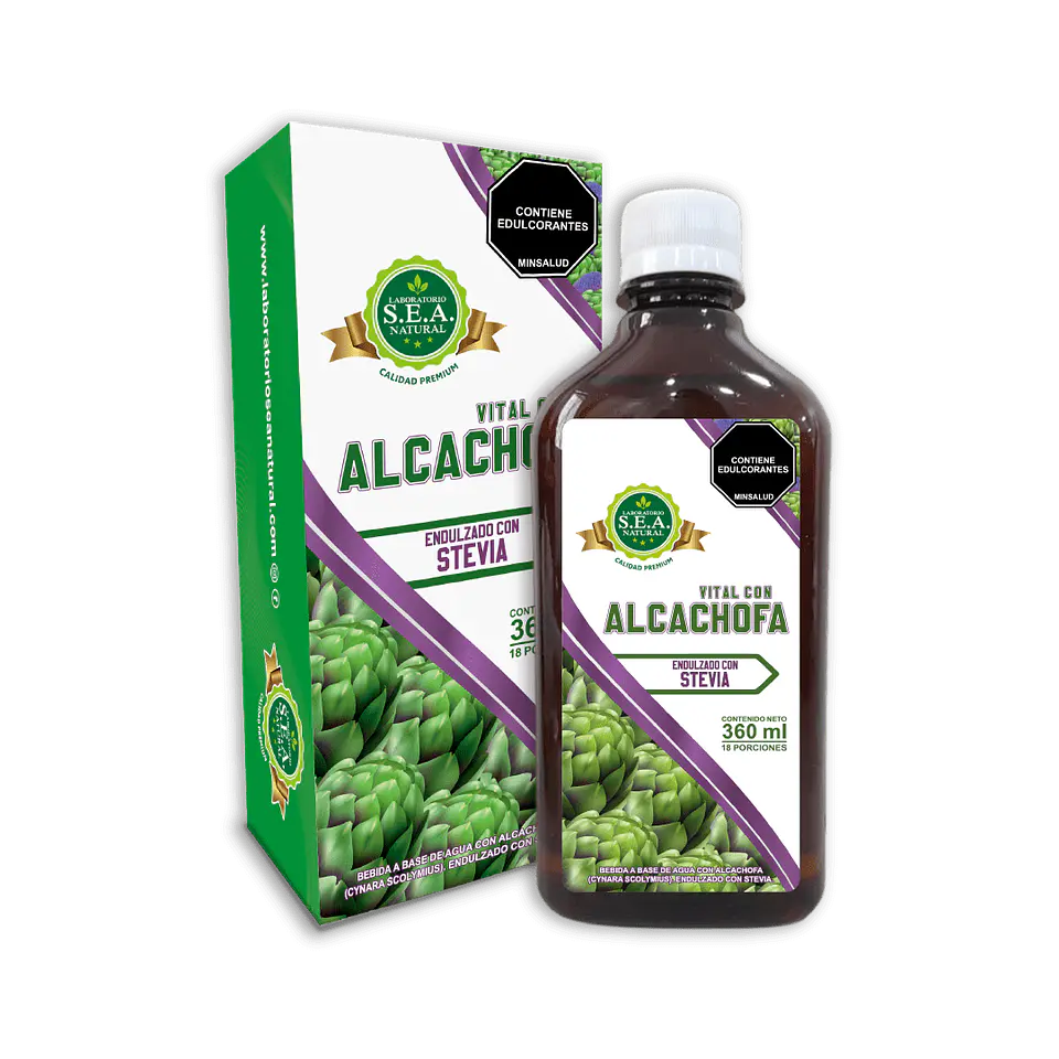 Alcachofa Vital Bebida 360Ml Sea Natural 1